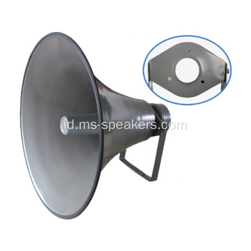 Kabinet speaker kosong Aluminium Tanduk Refleks